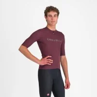 Achat Castelli Maillot Prologo Lite manches courtes violet bordeaux -Val de Loire Vélo Tours