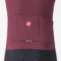 Achat Castelli Maillot Prologo Lite manches courtes violet bordeaux -Val de Loire Vélo Tours