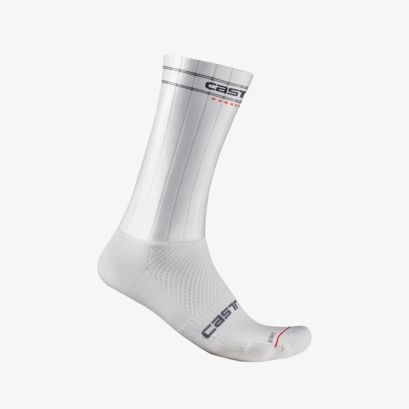 Achat Castelli Chaussettes Fast Feet 3 blanc -Val de Loire Vélo Tours