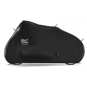 Achat BikeParka Protection pour vélo cargo longtail noir -Val de Loire Vélo Tours