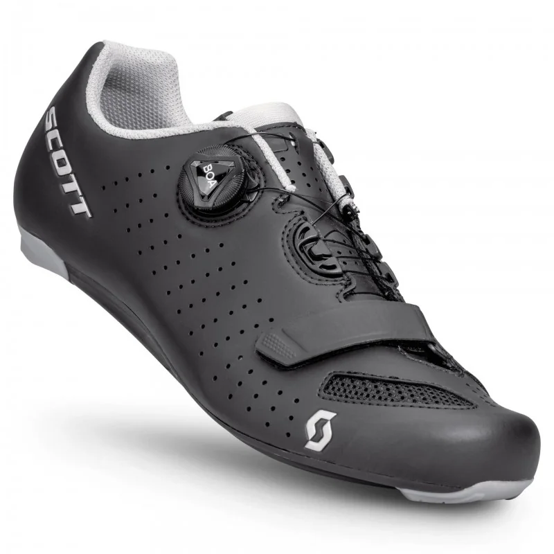 Achat SCOTT Chaussures Road Comp BOA® Black/Silver -Val de Loire Vélo Tours