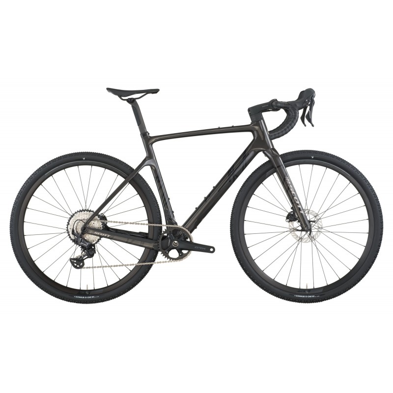 Scott Addict Gravel 30 noir carbone