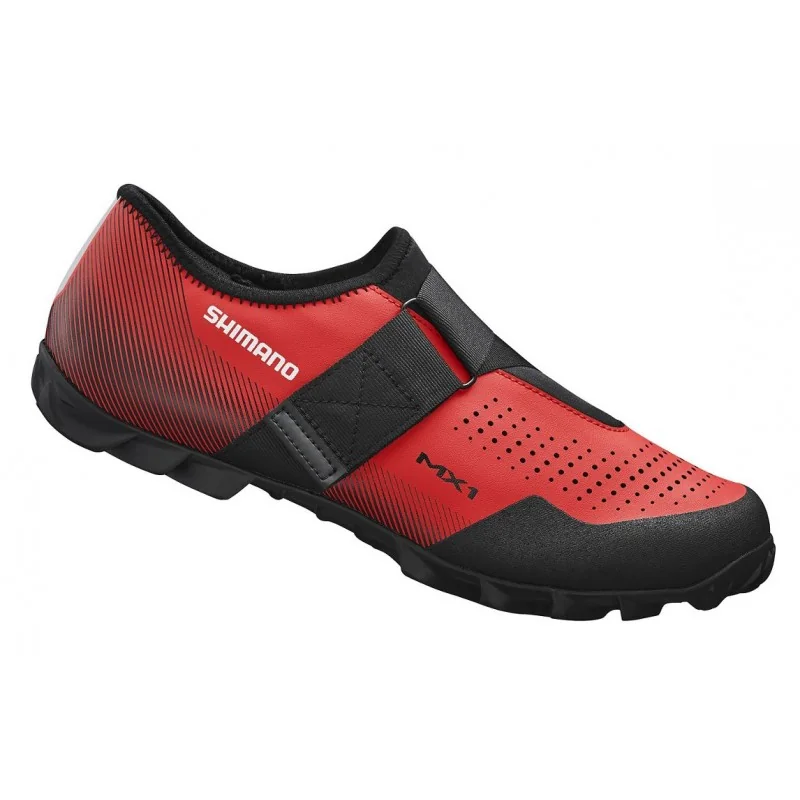 Achat Shimano Chaussures SH-MX100 rouge -Val de Loire Vélo Tours