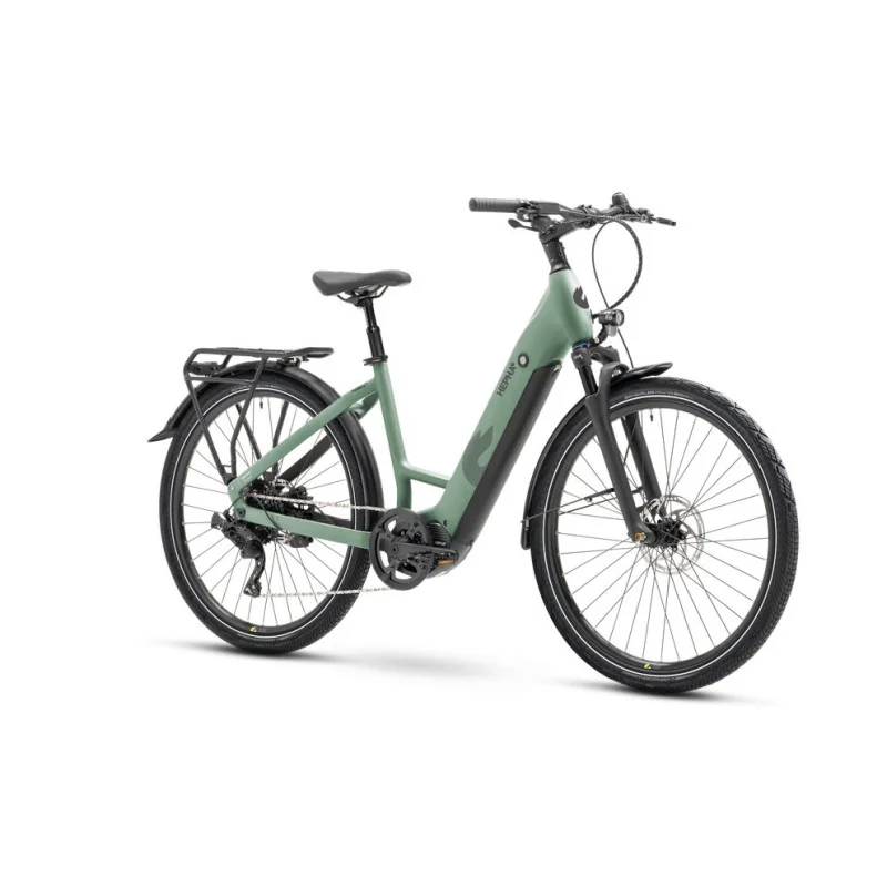 Achat Hepha Trekking 7 Performance low step 708wh vert -Val de Loire Vélo Tours