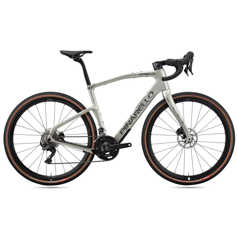 Achat Pinarello Grevil F1 GRX 610 comet silver shiny -Val de Loire Vélo Tours