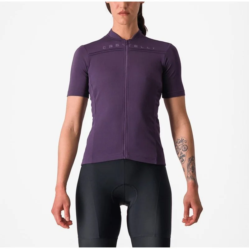 Achat Castelli Maillot ANIMA 4 Violet -Val de Loire Vélo Tours