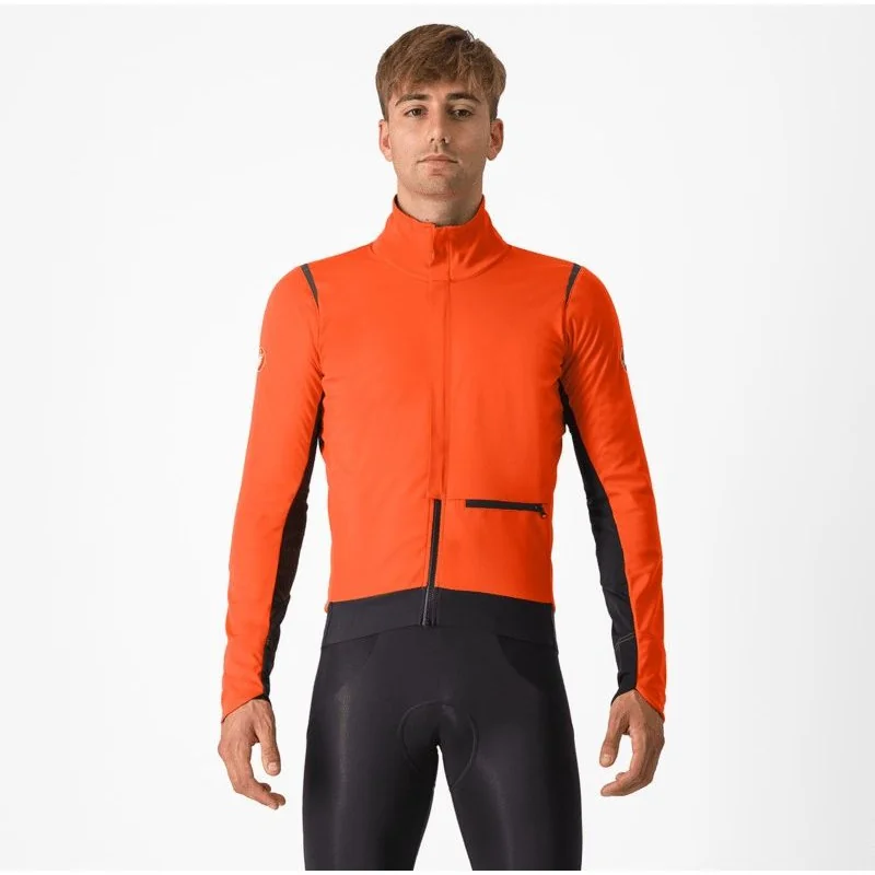 Achat Castelli Veste ALPHA DOPPIO ROS Orange -Val de Loire Vélo Tours