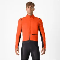 Achat Castelli Veste ALPHA DOPPIO ROS Orange -Val de Loire Vélo Tours