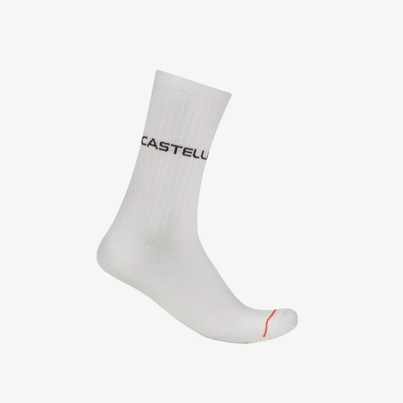 Achat Castelli Chaussettes CASUAL Blanc -Val de Loire Vélo Tours