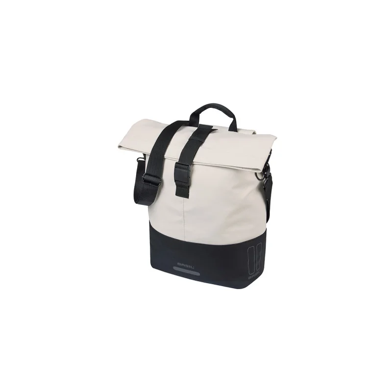 Achat Basil Sacoche arrière Cove Mik Hooks Blanc/Noir -Val de Loire Vélo Tours