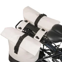 Achat Basil Sacoche double Cove Mik Blanc/Noir -Val de Loire Vélo Tours