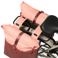 Achat Basil Sacoche double Vive Bordeaux/Rosé -Val de Loire Vélo Tours