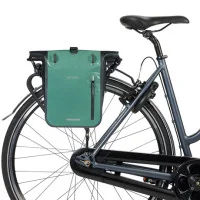 Achat Basil Sacoche arrière Rivo M Mik Vert/Noir -Val de Loire Vélo Tours