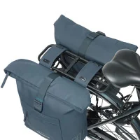 Achat Basil Sacoche double Brooklyn Marine -Val de Loire Vélo Tours
