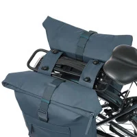 Achat Basil Sacoche double Brooklyn Mik Marine -Val de Loire Vélo Tours