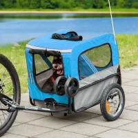 Achat Remorque vélo utilitaire bleu -Val de Loire Vélo Tours