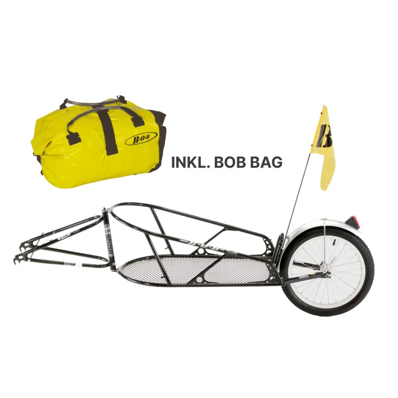 Achat Croozer Remorque BOB YAK Escape-Bundle Noir -Val de Loire Vélo Tours