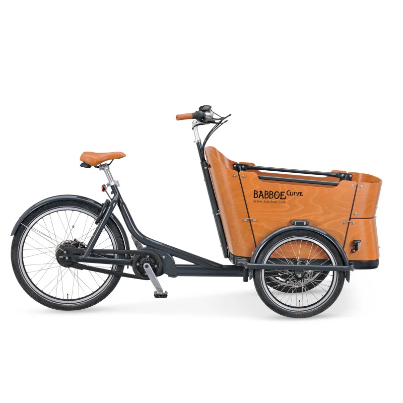 Achat Babboe Curve Mountain Dark Grey/Bois -Val de Loire Vélo Tours