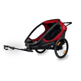 Achat Hamax Remorque Outback Rouge/Noir - 2 places -Val de Loire Vélo Tours