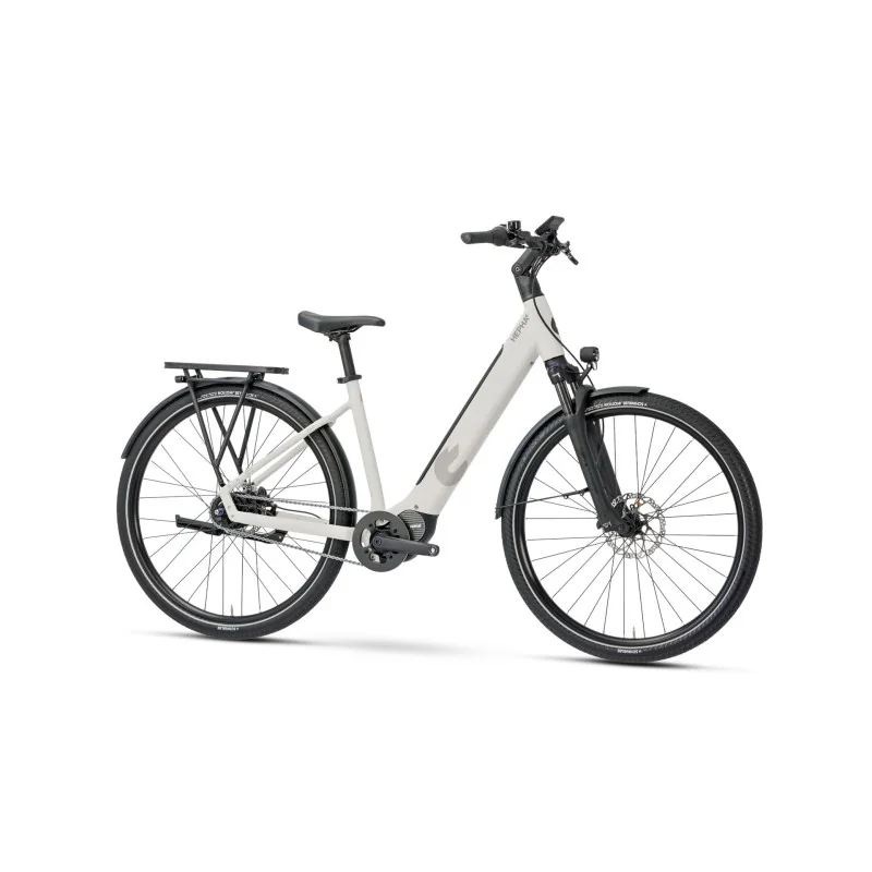 Achat Hepha City 8 Long Range Low Step 600wh Light Grey -Val de Loire Vélo Tours