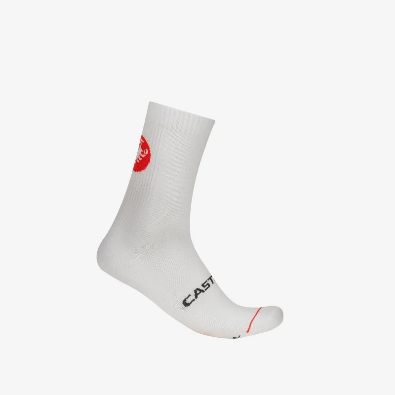 Achat Castelli Chaussettes Entrata 12 White -Val de Loire Vélo Tours