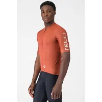 Achat Castelli Maillot Entrata Apex Orange -Val de Loire Vélo Tours