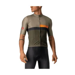 Achat Castelli Maillot A Blocco Kaki -Val de Loire Vélo Tours