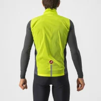 Achat Castelli Veste sans manches Squadra Stretch Jaune Fluo -Val de Loire Vélo Tours