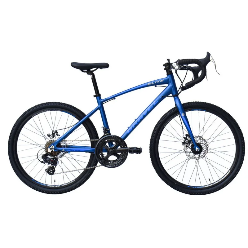 Achat Gravel 24" bleu mat -Val de Loire Vélo Tours