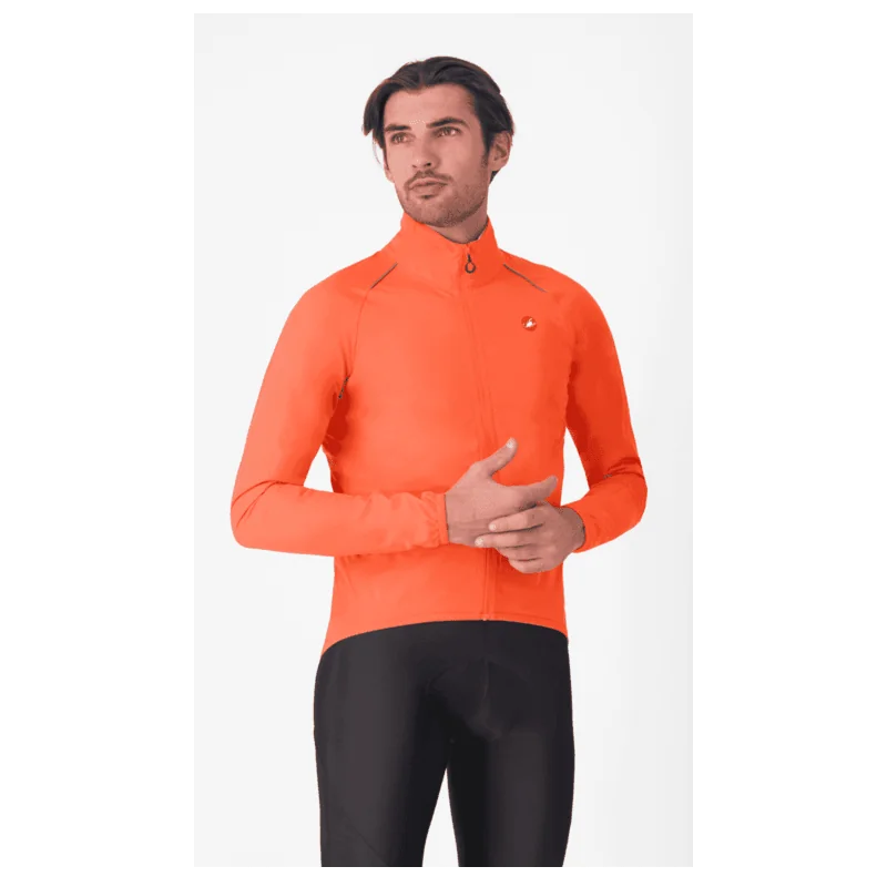 Achat Castelli veste EMERGENCY 3 RAIN Brilliant Orange -Val de Loire Vélo Tours
