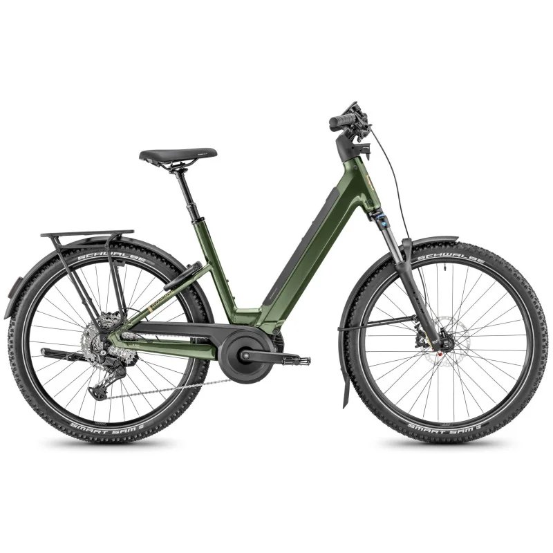Moustache Bikes Xroad 6 open 800wh oak vert metal 800Wh Taille L
