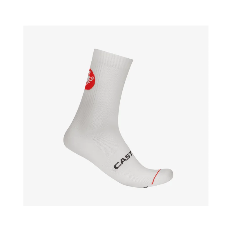 Achat Castelli chaussettes ENTRATA 12 white -Val de Loire Vélo Tours