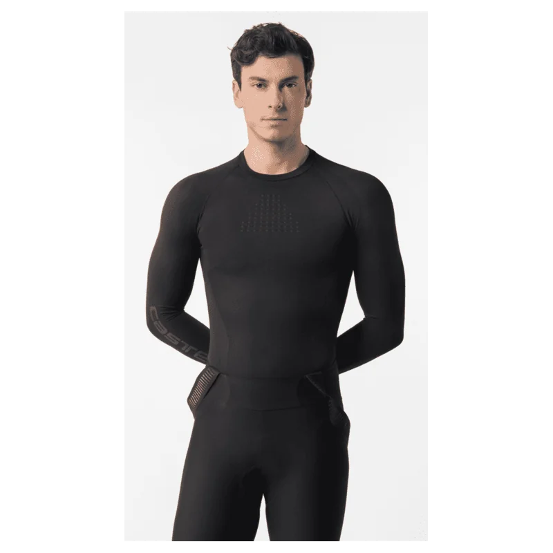 Achat Castelli maillot de corps ML CORE SEAMLESS BASE LAYER black -Val de Loire Vélo Tours