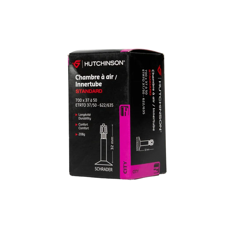 Achat Hutchinson Chambre à air 700x37/47 Schrader 32mm -Val de Loire Vélo Tours