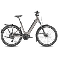 Moustache Xroad 4 Open 600Wh - Vélo électrique titanium mat Taille L