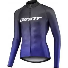Achat Giant Maillot ML Race Bleu -Val de Loire Vélo Tours