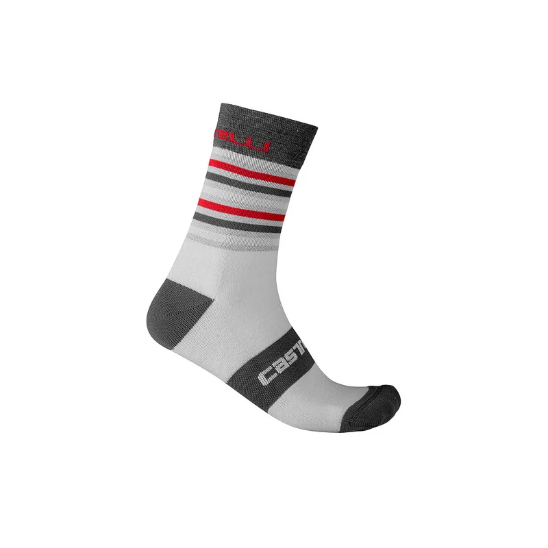 Achat Castelli chaussettes Gregge 15 gris clair -Val de Loire Vélo Tours