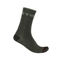 Achat Castelli chaussettes Distanza 20 vert kaki -Val de Loire Vélo Tours
