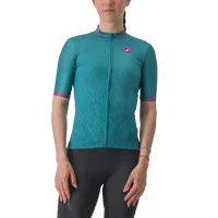 Achat Castelli Maillot Pezzi Jersey W Bleu/Vert -Val de Loire Vélo Tours