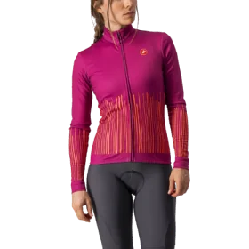 Achat Castelli Maillot ML Sorpresa Magenta/Orange -Val de Loire Vélo Tours