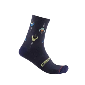 Achat Castelli Chaussettes Aperitivo 15 Bleu -Val de Loire Vélo Tours