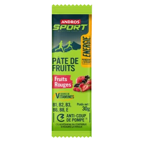 Achat Andros Pâtes de fruits Fruits Rouges -Val de Loire Vélo Tours