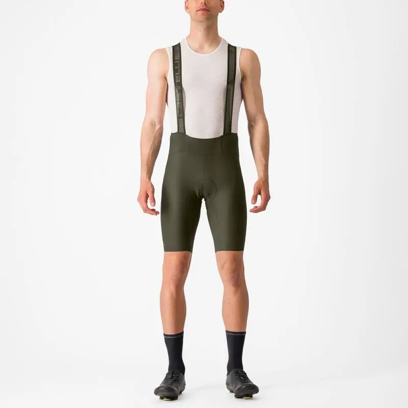 Achat Castelli Cuissard Espresso Vert -Val de Loire Vélo Tours