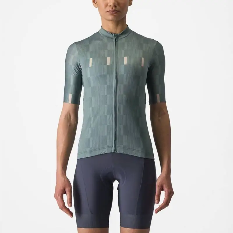 Achat Castelli Maillot Dimensione Bleu/Vert -Val de Loire Vélo Tours