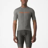 Achat Castelli Maillot Prologo Lite Gunmetal/Orange -Val de Loire Vélo Tours