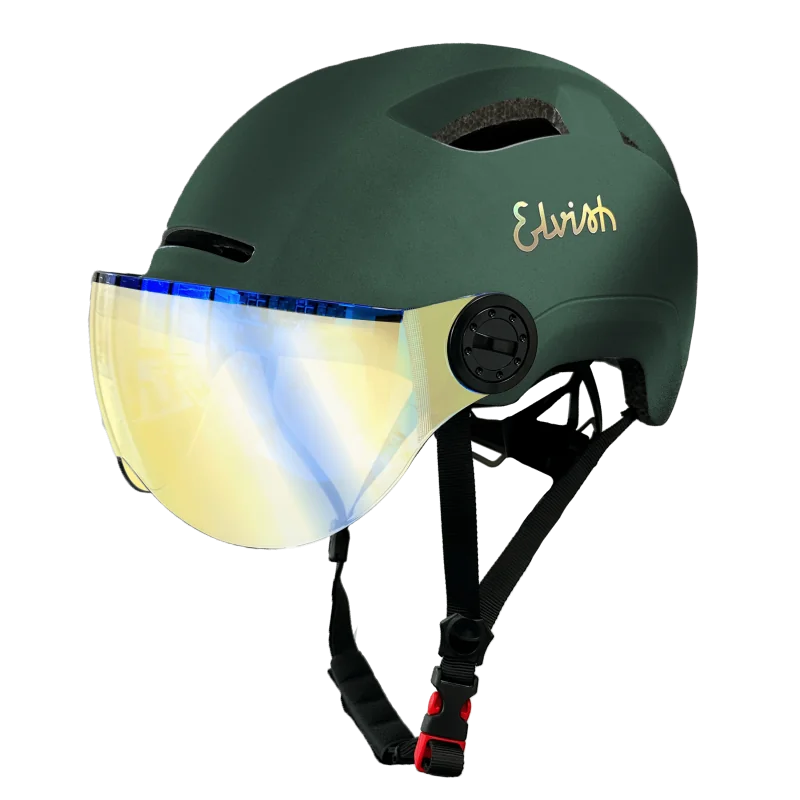 Achat Elvish Casque Paperboy Plus Vert Métal -Val de Loire Vélo Tours