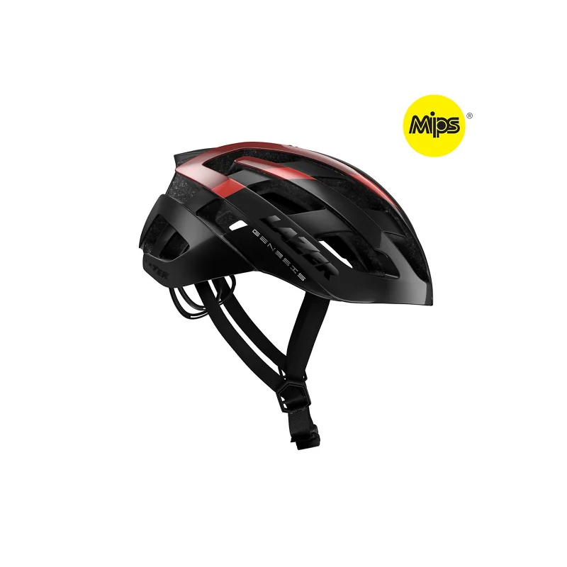 Achat Lazer Casque Genesis MIPS Rouge/Noir -Val de Loire Vélo Tours
