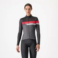 Achat Castelli maillot ML Tornare femme noir-hibiscus -Val de Loire Vélo Tours